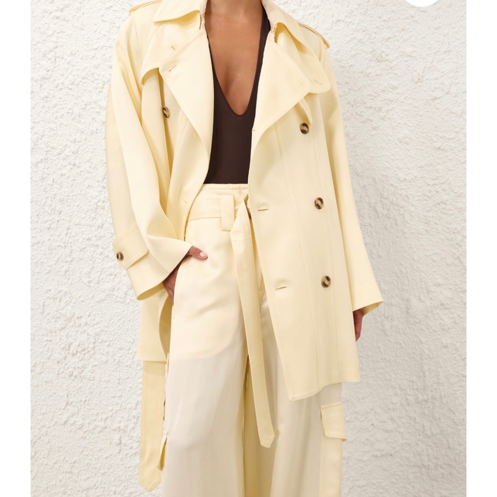 Zimmermann dawning yellow cargo jacket